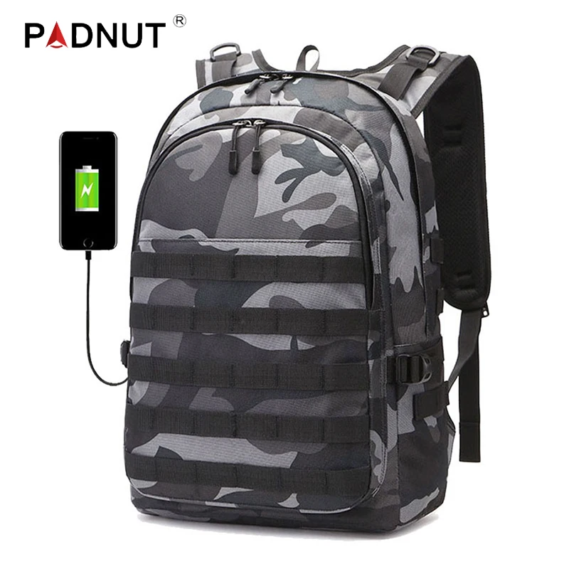 Рюкзак PUBG для мужчин школьная сумка рюкзак путешествий с разъемом USB