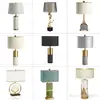 American Luxury Table Lamp Marble Table Lights Post-modern Simple Living Room Designer Model Room Bedside Lamp Home Deco  Lamp 1