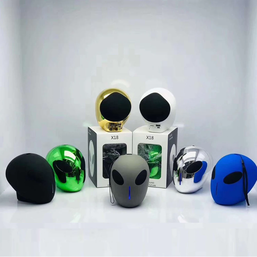 Высококачественный беспроводной Bluetooth динамик ET Alien Shaped усилитель громкости 360