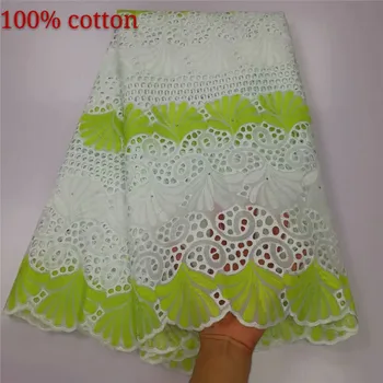 

African lace High Quality Swiss Voile Lace In Switzerland Pretty100% Cotton Swiss Voile Laces For African Sewing Dress y16-10