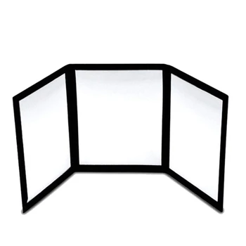 

Three Way Practice Mirror Magic Props Practice Poker Coin Tricks Magic Props Accessories Stage Magic Practice