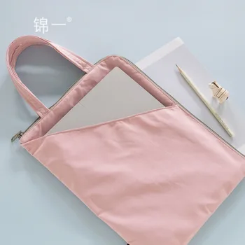 

Waterproof Bag Hand Bag File Holder A4 Makeup Missed Lessons Bag bu xi dai Tuition Package Briefcase Women's Pa