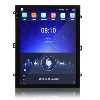 

9.7 Inch 2 DIN Car Stereo Radio Android 8.1 Multimedia MP5 Player Quad Core 1+16G 2.5D Portrait Screen GPS WIFI For Tesla Style