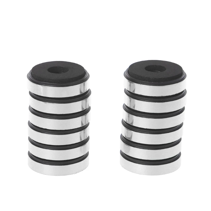 12Pcs Shock Absorption Damping For Audio Stereo Speakers Amplifier Feet Pad 7XED