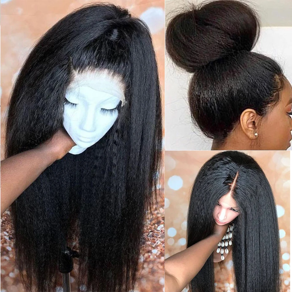 Beaudiva 13*4 Синтетические волосы на кружеве кружева передние человеческие парики с