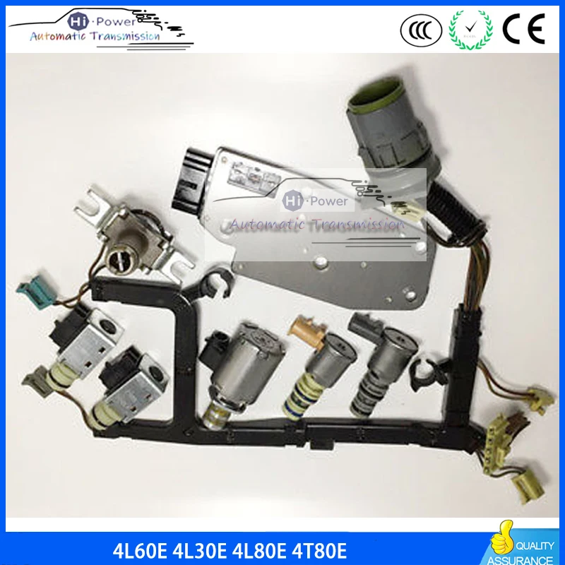 4L60E 4L30E 4L80E 4T80E Original Tested Transmission Control Valve Solenoids with Wire for 93-05 EPC Shift TCC 3-2 PWM 4l60e | Автомобили