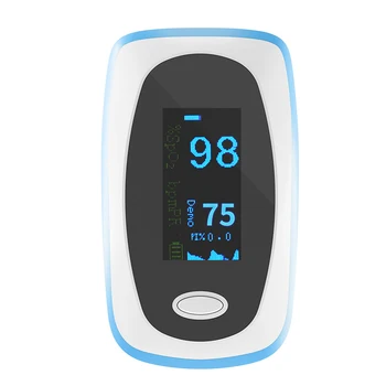 

Blood Oxygen Monitor Fingertip Oximeter LED Display Blood Oxygen Pulse Rate Monitor For Family Travel Oximeter Finger Oximeter