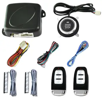 

Dragonpad Car PKE Keyless Entry One Button Start Modification System Remote Control Remote Strong Universal Alarm