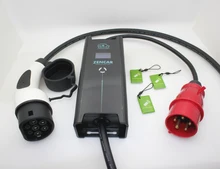 16A 5 pin CEE plug level 2 evse charger 1 phase home charging station charging electric cars 16A 5 pin CEE plug level 2 evse charger 1 phase home charging station charging electric cars