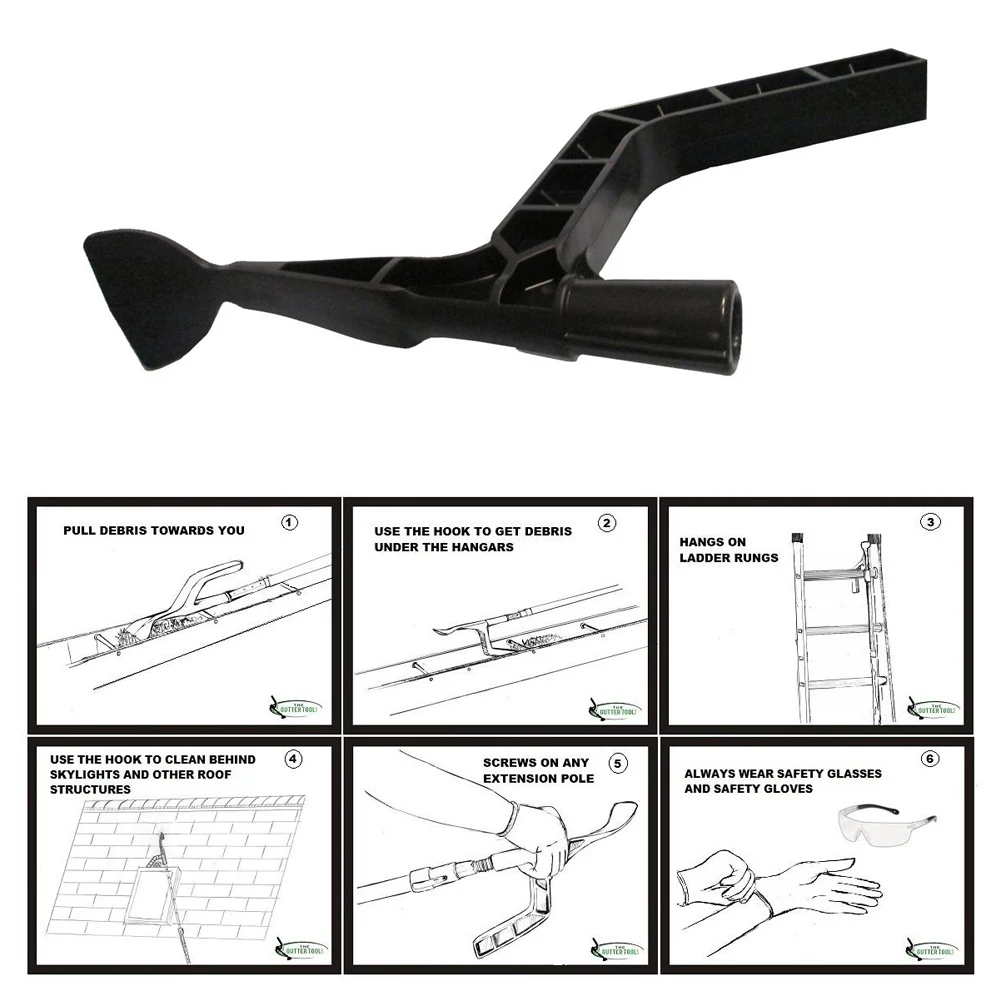 Gutter Tool Gutter Cleaning Spoon and Scoop Garden cleaning tool