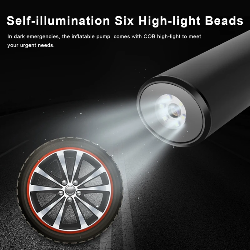 12V Car Wireless Inflatable Pump Portable Car Air Pump Electric Tire Inflator