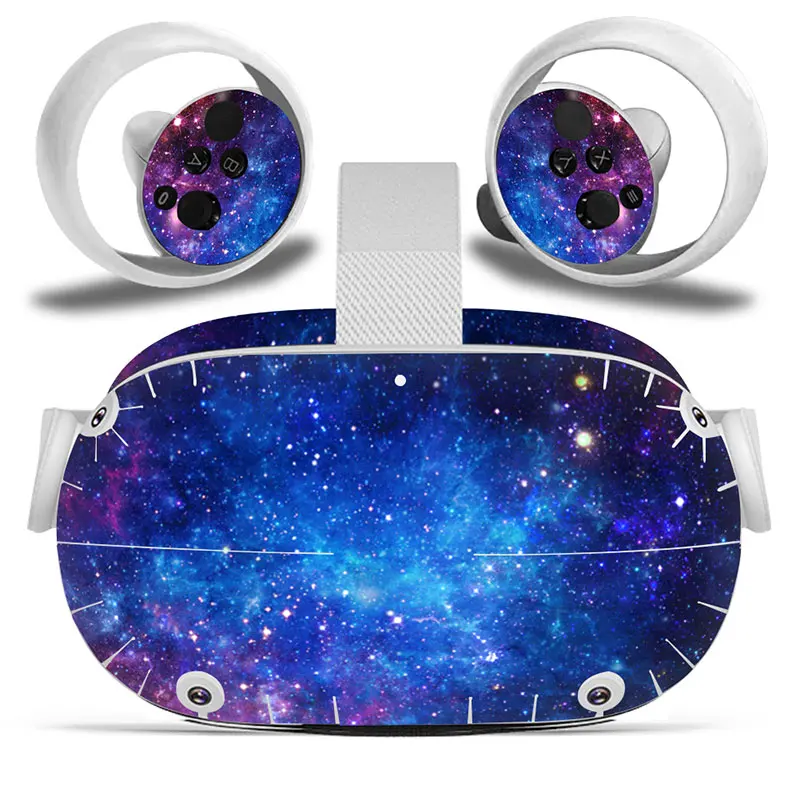 Sky design for Oculus Quest 2 VR Sticker Headset Virtual Reality Decals Protective PVC Skin for Oculus Quest 2 VR skin sticker 