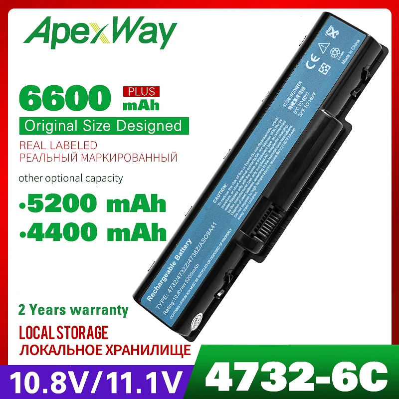 11 1 В аккумулятор для Aspire 4732 4732Z 5332 5517 7315 Acer AS09A31 AS09A51 AS09A56 AS09A71 AS09A75 AS09A61 AS09A73 AS09A90 |
