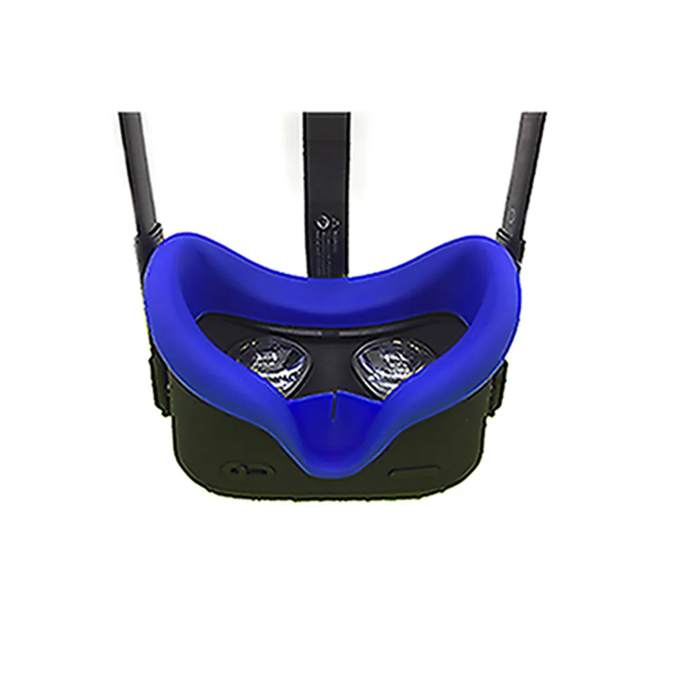 Мягкая силиконовая маска для глаз против пота, чехол для Oculus Quest VR, очки унисекс, светильник против утечки, блокирующий покрытие для глаз