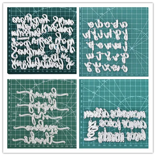 YaMinSanNiO 201*100mm Letter Words Dies Paper Craft Metal Die for Scrapbooking Card Album Embossing Diecut Template New 2020 | Дом и сад
