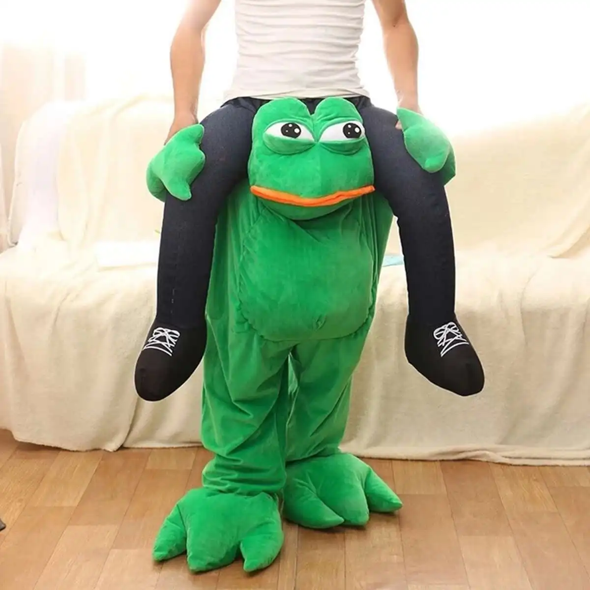 

Adult Frogs Pants Party Fancy Dress Costume Ride on Me Costume Walking Animal Pants Purim Halloween Cosplay Costume