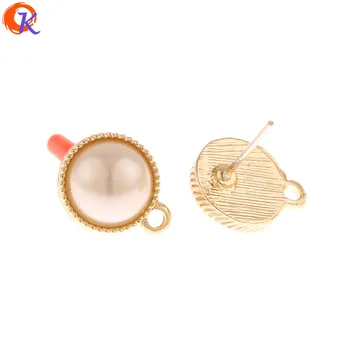 

Cordial Design 100Pcs 11*13MM Jewelry Accessories/Earrings Stud/Round Shape/Imitation Pearl/DIY Parts/Hand Made/Earring Findings