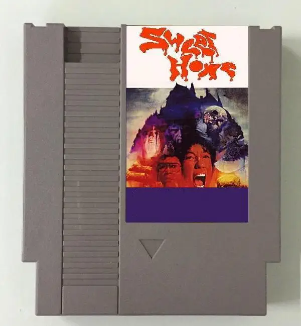 Inglês Game Cartridge para Nes fc Console Sweet Home