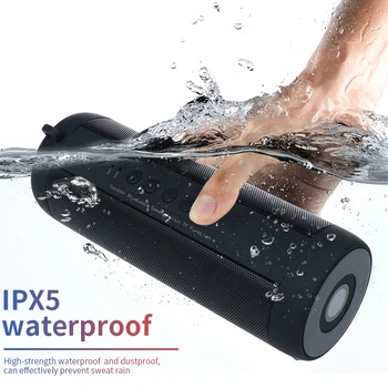 

T2 Wireless Portable Bluetooth Speaker Loudspeakers for Phone Computer Stereo Music Surround Waterproof Outdoor Speakers