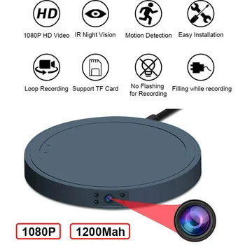 

HD1080P Mini Camera DV Micro Cam Video Sensor Night Vision Camcorder Motion home secrety DVR Video Sport DV No Wireless Charger