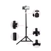Photographie 1/4 tête de vis Selfie lumière Portable trépied support avec Bluetooth à distance téléphone pince boule tête pour Mini Studio Photo ► Photo 3/6