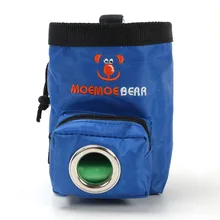 Открытый мешок для обучения собак закуски награда Кормление поясные сумки портативный для щенков и кошек сумка для угощений синий питатель для домашних животных Comedero Gato