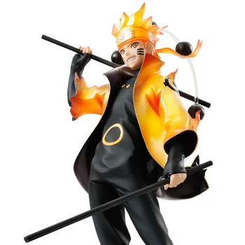 

20CM Naruto Figure Shippuden Statue Uzumaki Naruto Six Paths Sage Figure Japanese Anime New Naruto Figure Toy