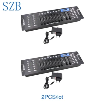 

192 DMX Controller DMX512 Console Lighting Controller Equipment for Disco Nightclub Party 2pcs/lot/SZB-DISCO192
