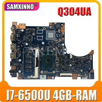 شراءAkemy Q304UA اللوحة الرئيسية لأجهزة الكمبيوتر المحمول For Asus Q304U Q304UA Q304 اللوحة الأم اختبار موافق I7-6500U وحدة المعالجة المركزية 4GB-RAM