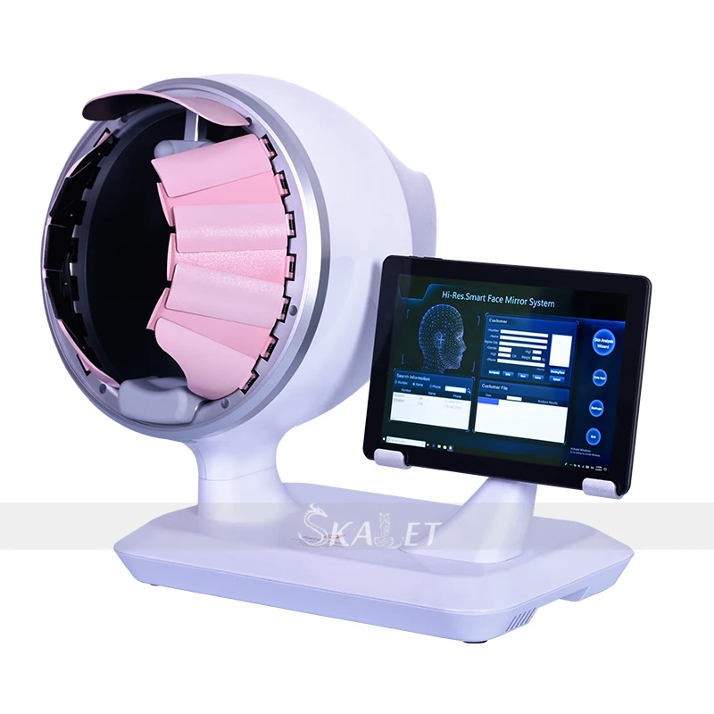 

2022 Newest Professional Smart 3D Skin Analyzer with A Tablet for Clinic Use