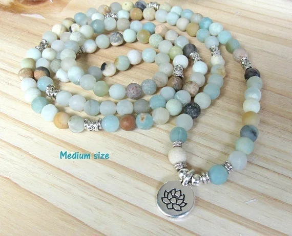 Amazonite Mala 108 , Mala  Ǵ , ұ  ⵵ 