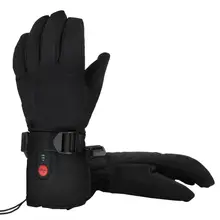 Спаситель перчатки с подогревом 7,4 В литиевая батарея Отопление зимние спорта на открытом воздухе теплые лыжные перчатки