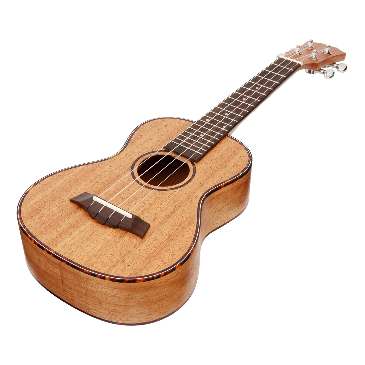 23 дюймов 4 струны из красного дерева укулеле палисандр гриф и МОСТ гитара музыкальный инструмент для гитары любителей музыки подарок