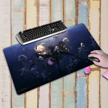 

New NieR Automata Anime Large Lock Edge mouse pad gamer play mats Large Gaming Gamer Cartoon mouse pad For CSGO DOTA
