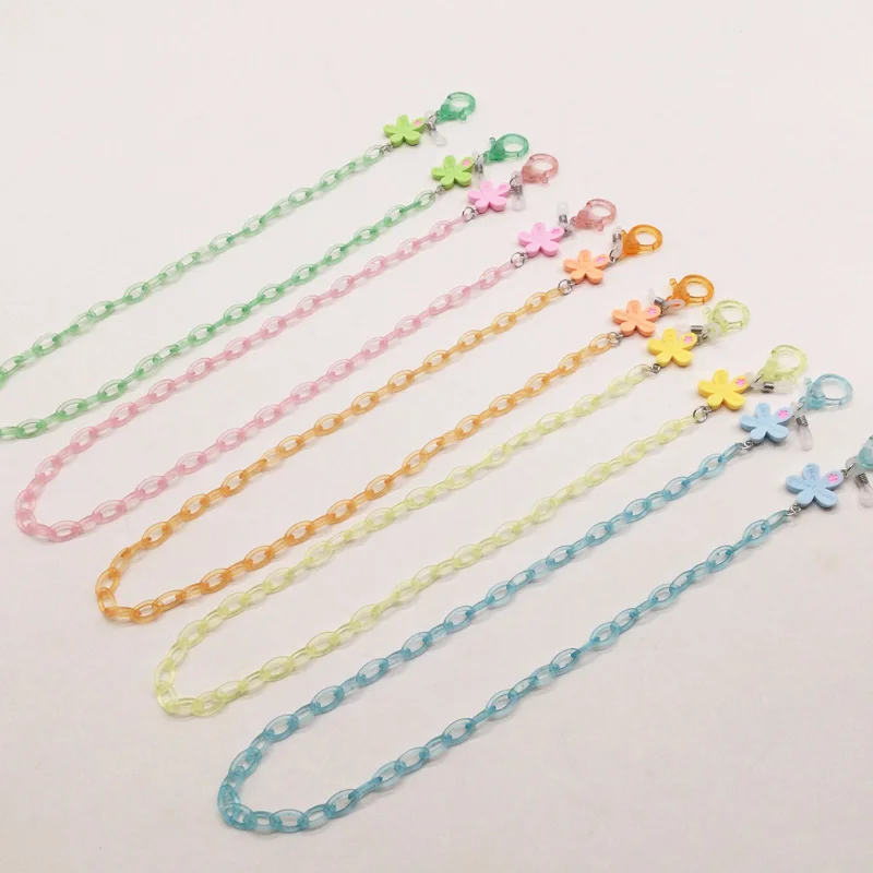 

New Fashion Face Mask Lanyards Anti-lost Glasses Chain Rope Children Students Mask Straps Ears Protector Holder Jewelry
