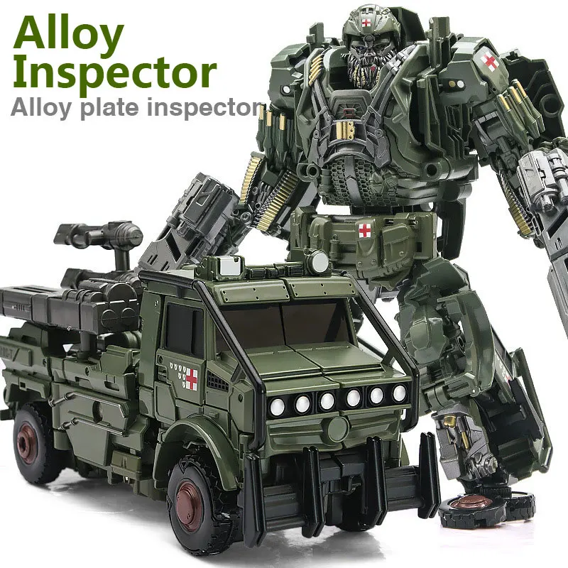 

Transformation Robot Toys Car Series Deformed Toy Inspector Plastic ABS+Alloy Robot For Kids Boy Toys Christmas gifts