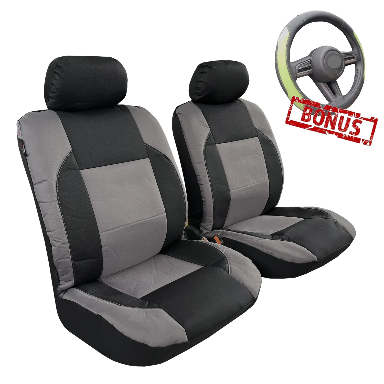 Waterproof Car Seat Covers & Steering Wheel Cover For Nissan Navara