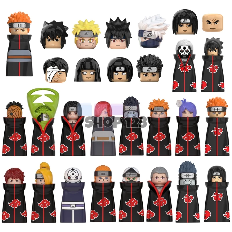 Bricks Building-Blocks Anime-Series Collection Ce Wm6105-Wm6106 KDL801 Characters Yahiko