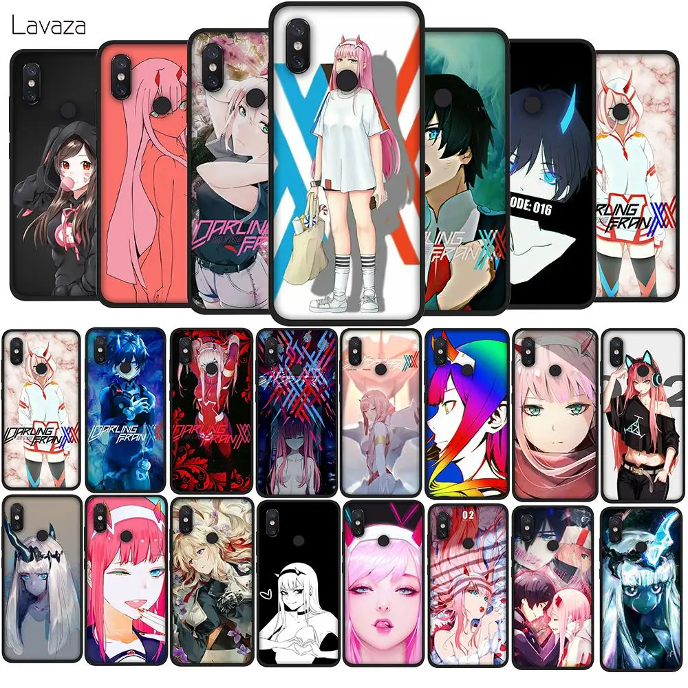 Мягкий чехол Anime Darling in the FranXX для Xiaomi A1 A2 A3 Lite Pro Mix 2S 6 8 SE POCOPHONE F1 силиконовый |