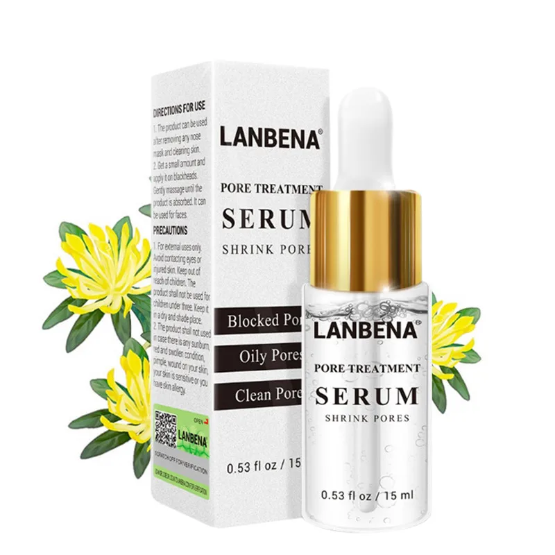 1pcs LANBENA Сыворотка для лица Витамин С Сыворотка лечение пор увлажняющий крем для рук усадка поры ремонт кожи черные точки на носу лечение - Вес нетто: 1pcs