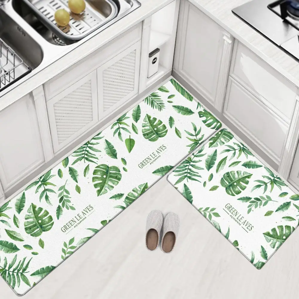 

Ehomebuy2019 Kitchen Mat Square Doormat Anti Slip Bathroom Kitchen Footpads Home Decoration Mats Waterproof Oilproof New Arrival