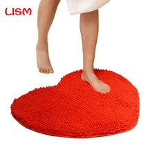 Любовь в форме сердца коврик ковер ванной коврик у входной двери спальни двери ванной коврик для ног