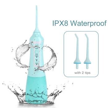 

5 Modes Oral Irrigator USB Rechargeable Water Floss Portable Dental Water Flosser 300ml Irrigator Dental Teeth Cleaner