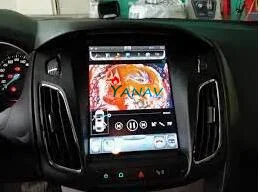 Автомагнитола Tesla с вертикальным экраном 10 4 дюйма Android GPS-навигация для Ford Focus