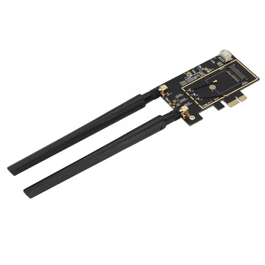 Настольный Wi Fi WLAN адаптер M.2 NGFF на PCI E 1X сетевой конвертер для 8260 7265 1535 7260