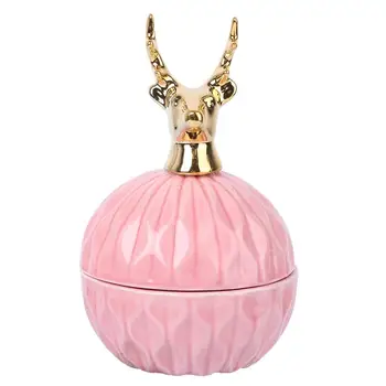 

Delicate Ceramic Candies Jar Creative Storage Container Lovely Jewelry Box