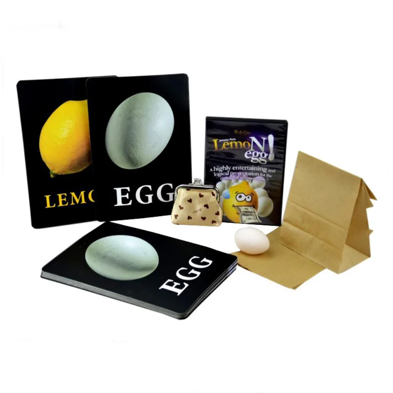 

LemoNegg 2.0 Magic Tricks Classic Signed Bill In Lemon Plot Magia Magician Stage Illusion Gimmick Props Accessories Comedy