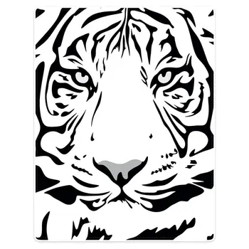

HommomH Blanket throw comfortable warm soft plush throw sofa comics fierce tiger