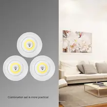 Пульт дистанционного управления батарея светодиодный шкаф светильник s беспроводной затемнения COB Светодиодная подсветка под шкаф для одежды ванная светильник ing