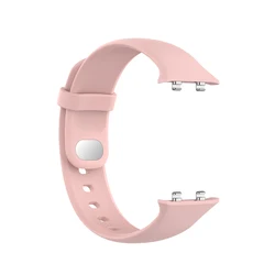 Silicone Watchband Strap for OPPO Watch 46mm (Light Pink)